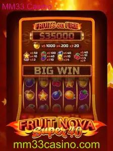 Descubra o Universo de FruitNovaSuper40 no MM33 Casino